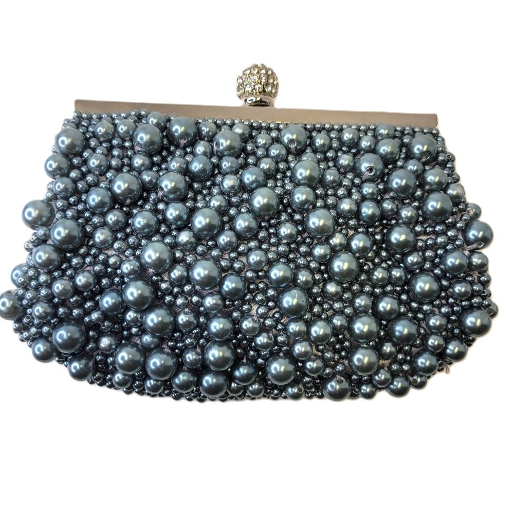 Women's Bubble Beaded Clutch Purse- NEW With Tag